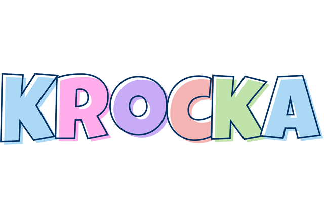 Krocka pastel logo