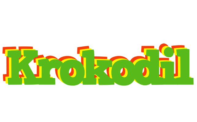 KROKODIL logo effect. Colorful text effects in various flavors. Customize your own text here: https://www.textgiraffe.com/logos/crocodile/