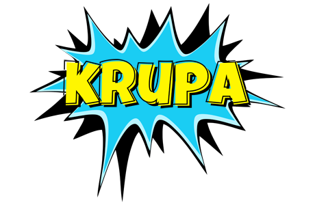 Krupa amazing logo