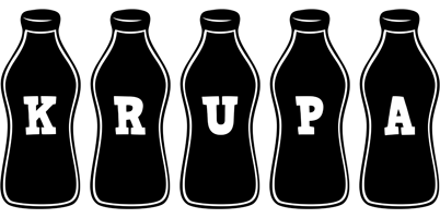 Krupa bottle logo