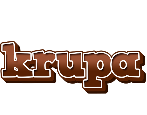 Krupa brownie logo