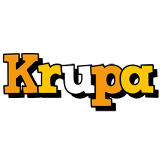 Krupa cartoon logo