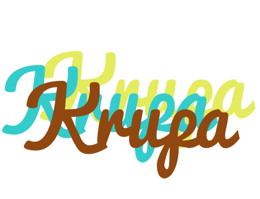 Krupa cupcake logo