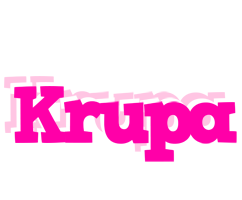 Krupa dancing logo