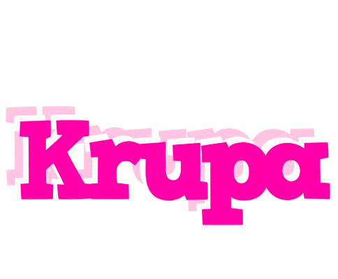 Krupa dancing logo