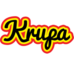 Krupa flaming logo