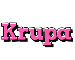 Krupa girlish logo