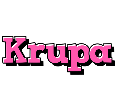 Krupa girlish logo