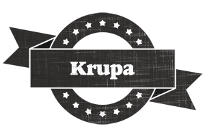 Krupa grunge logo