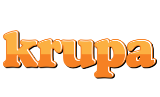 Krupa orange logo