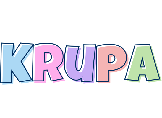 Krupa pastel logo