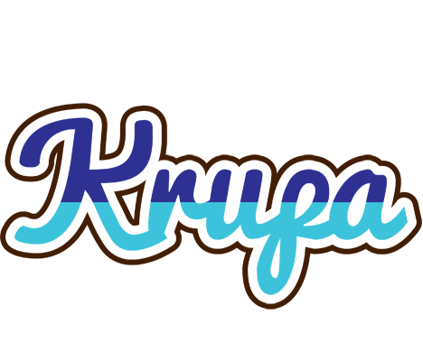 Krupa raining logo
