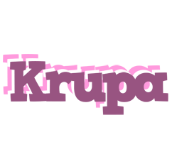 Krupa relaxing logo