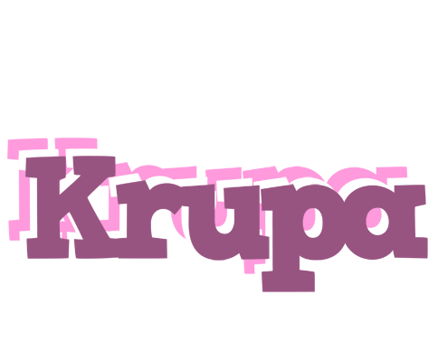 Krupa relaxing logo
