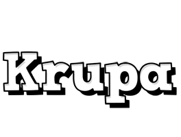 Krupa snowing logo
