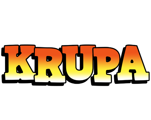 Krupa sunset logo