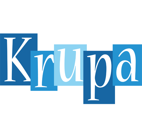 Krupa winter logo