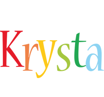 Krysta birthday logo