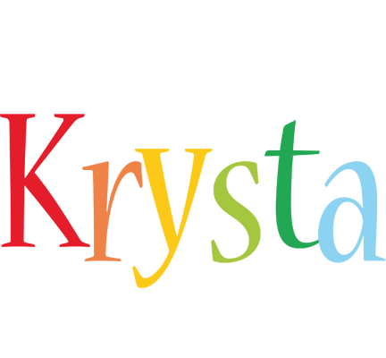 Krysta birthday logo