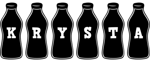 Krysta bottle logo