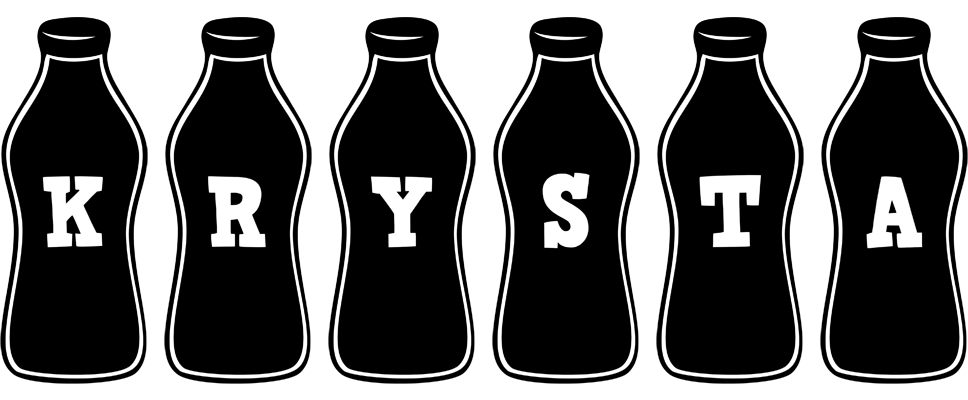 Krysta bottle logo