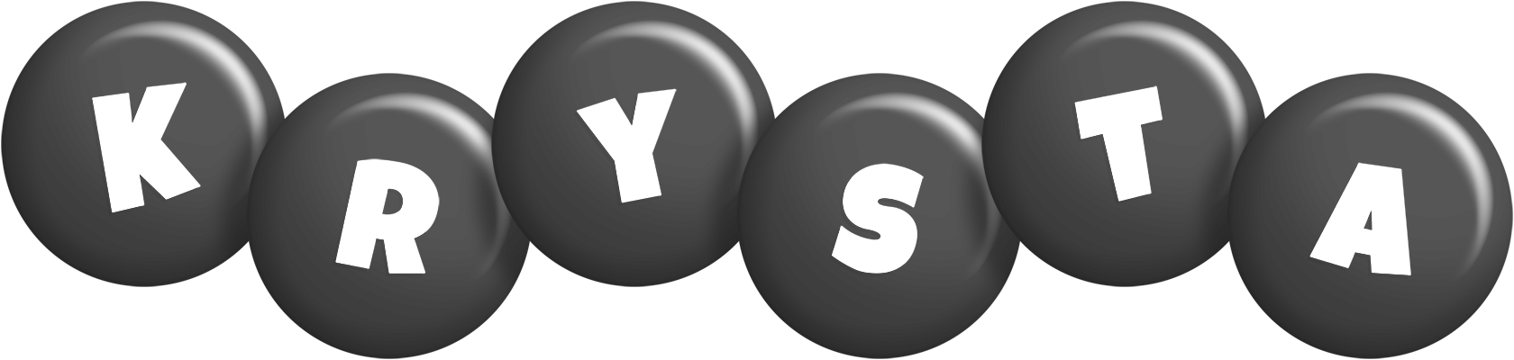 Krysta candy-black logo
