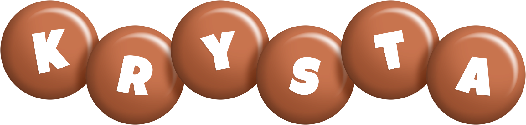 Krysta candy-brown logo