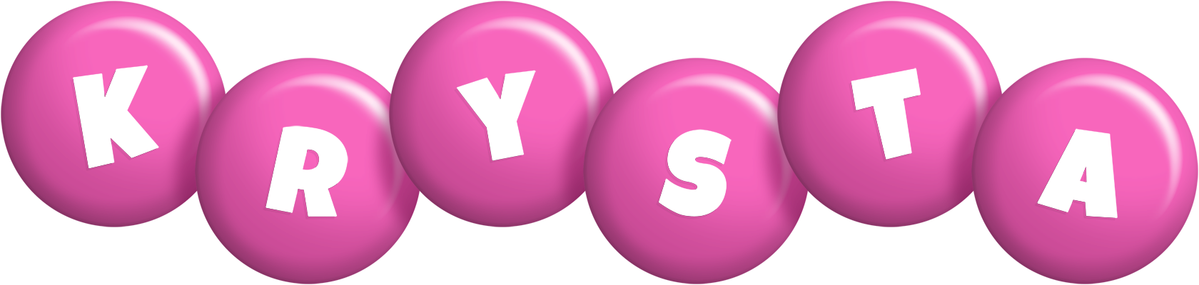 Krysta candy-pink logo