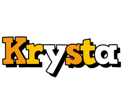 Krysta cartoon logo