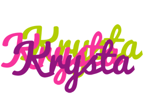 Krysta flowers logo