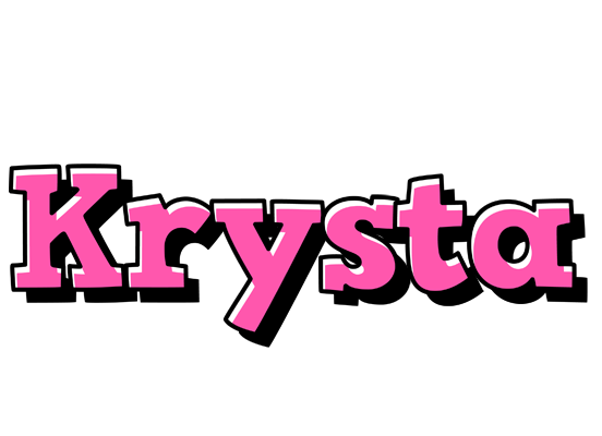 Krysta girlish logo