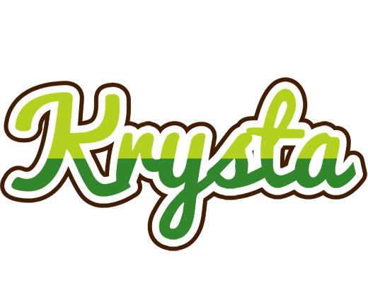 Krysta golfing logo