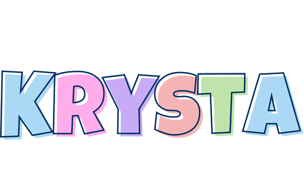 Krysta pastel logo