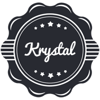 Krystal badge logo