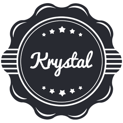Krystal badge logo