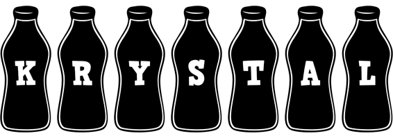 Krystal bottle logo