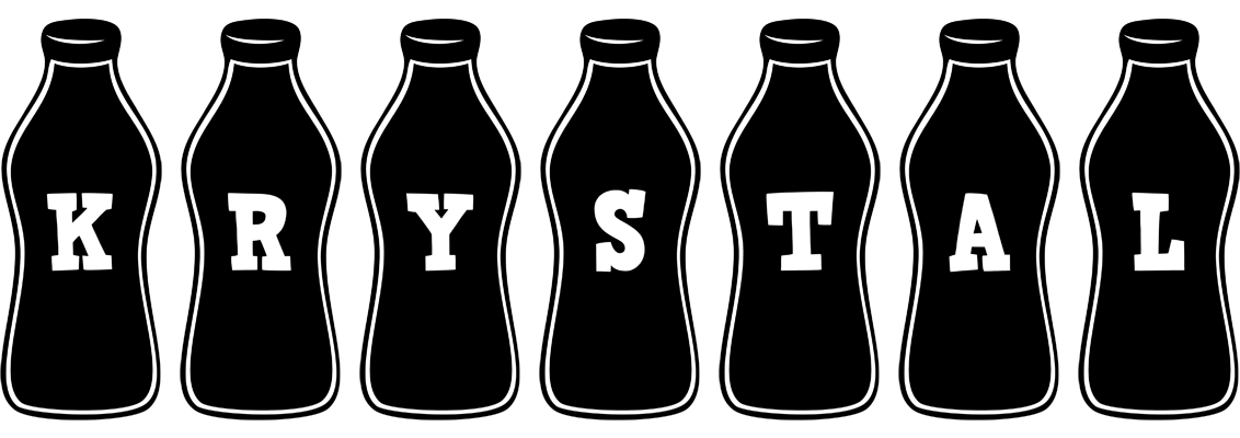 Krystal bottle logo
