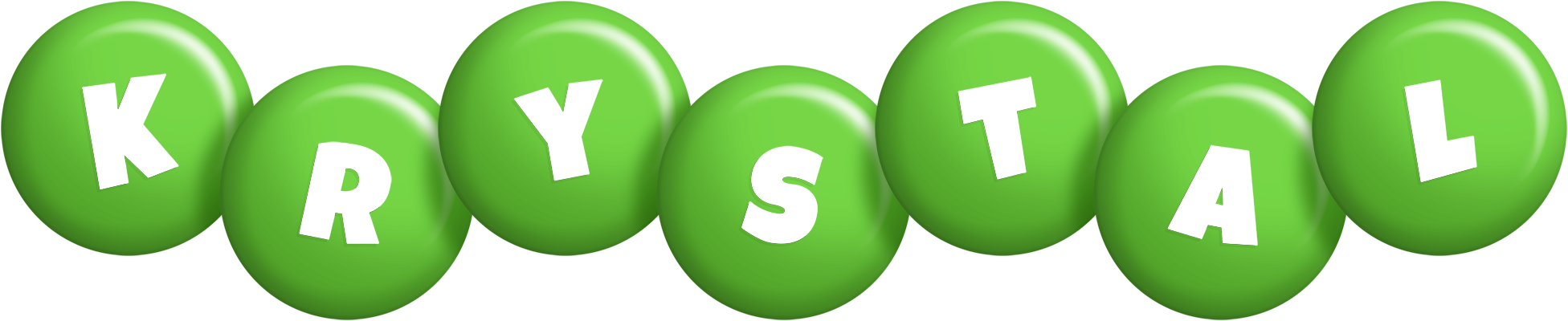Krystal candy-green logo