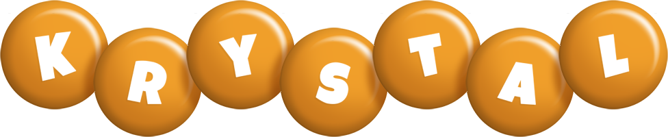 Krystal candy-orange logo