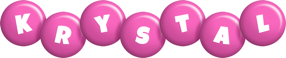 Krystal candy-pink logo