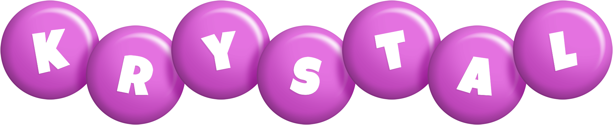 Krystal candy-purple logo