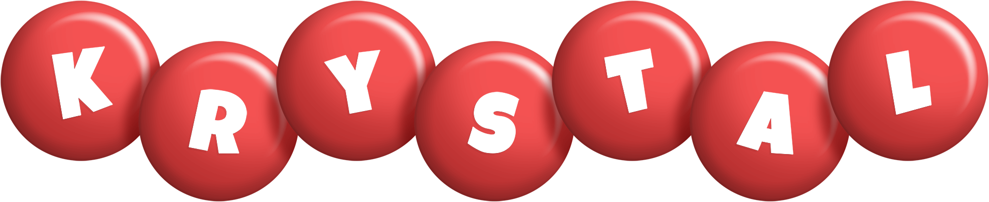 Krystal candy-red logo
