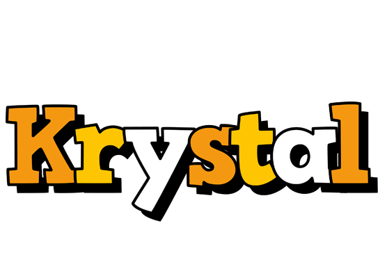 Krystal cartoon logo