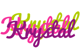 Krystal flowers logo