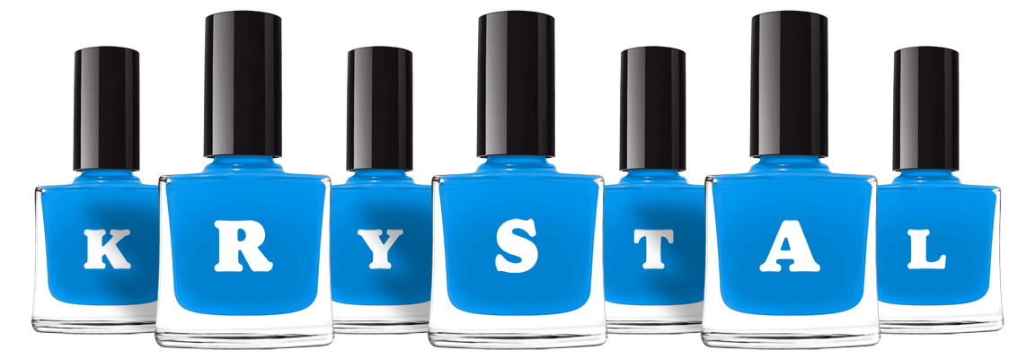 Krystal glossy logo