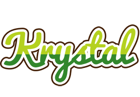 Krystal golfing logo