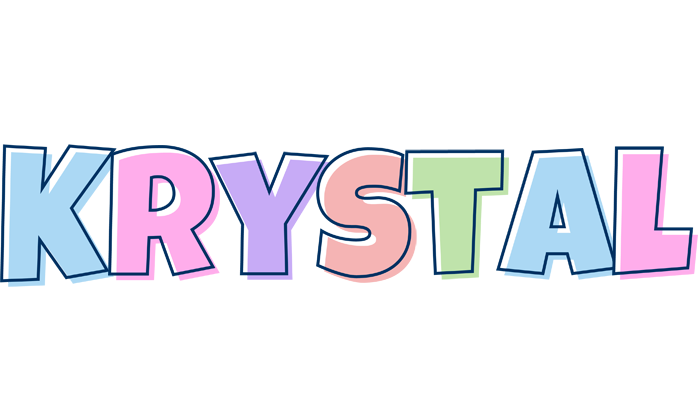 Krystal pastel logo