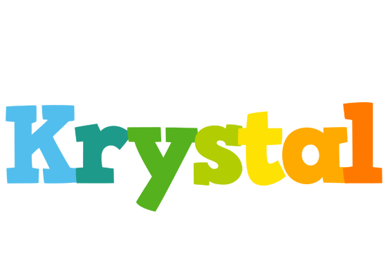 Krystal rainbows logo