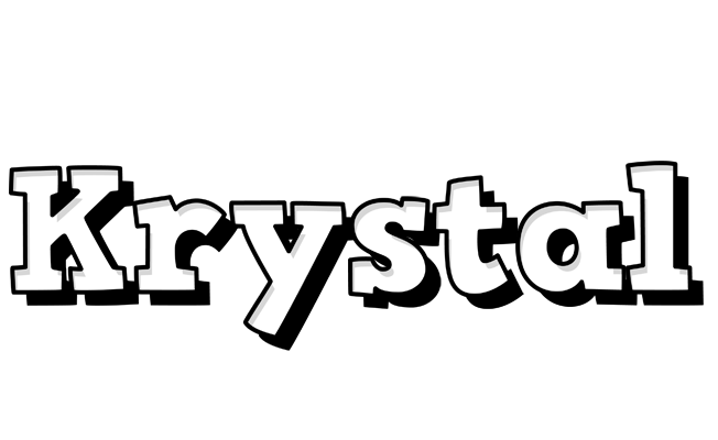 Krystal snowing logo