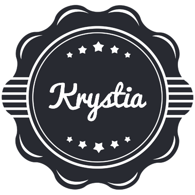 Krystia badge logo